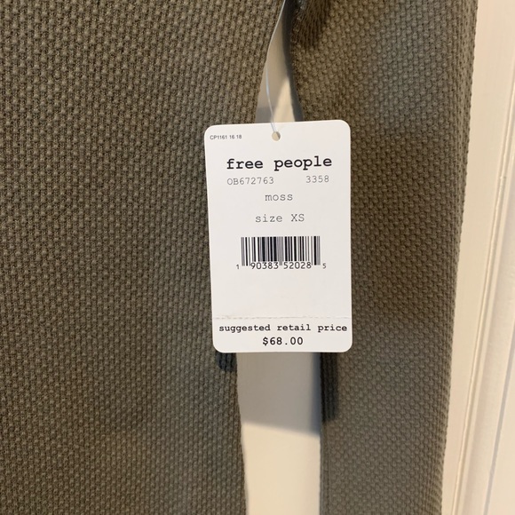 🌟NWT🌟Free People Zip It Cuff Thermal Top - Picture 10 of 15